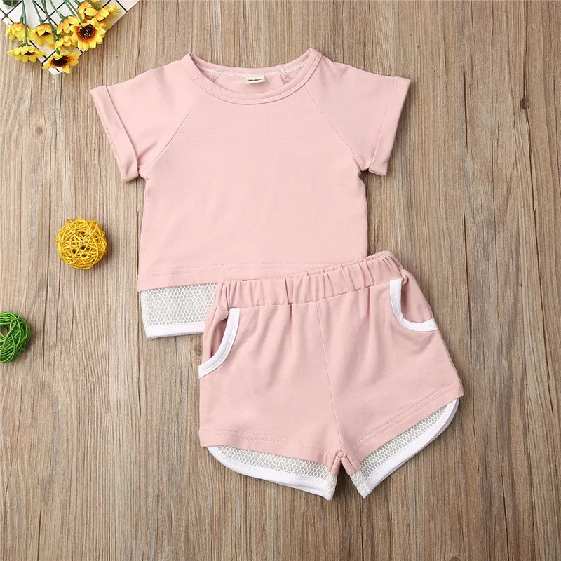 Куртка на молнии с длинным рукавом и штаны для девочек хлопковый однотонный