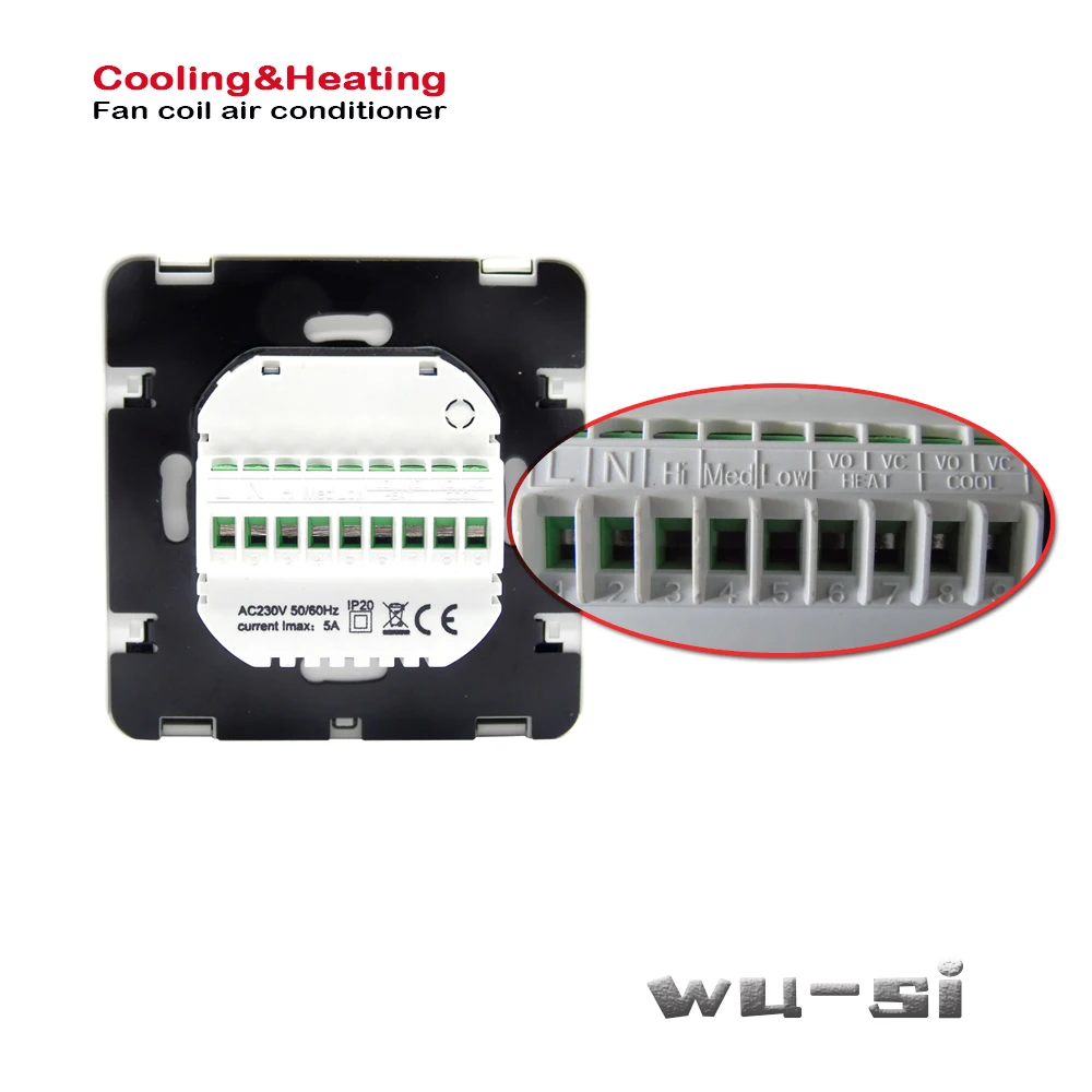 Термостат для кондиционера 2P 4P с программируемым|Умная система управления
