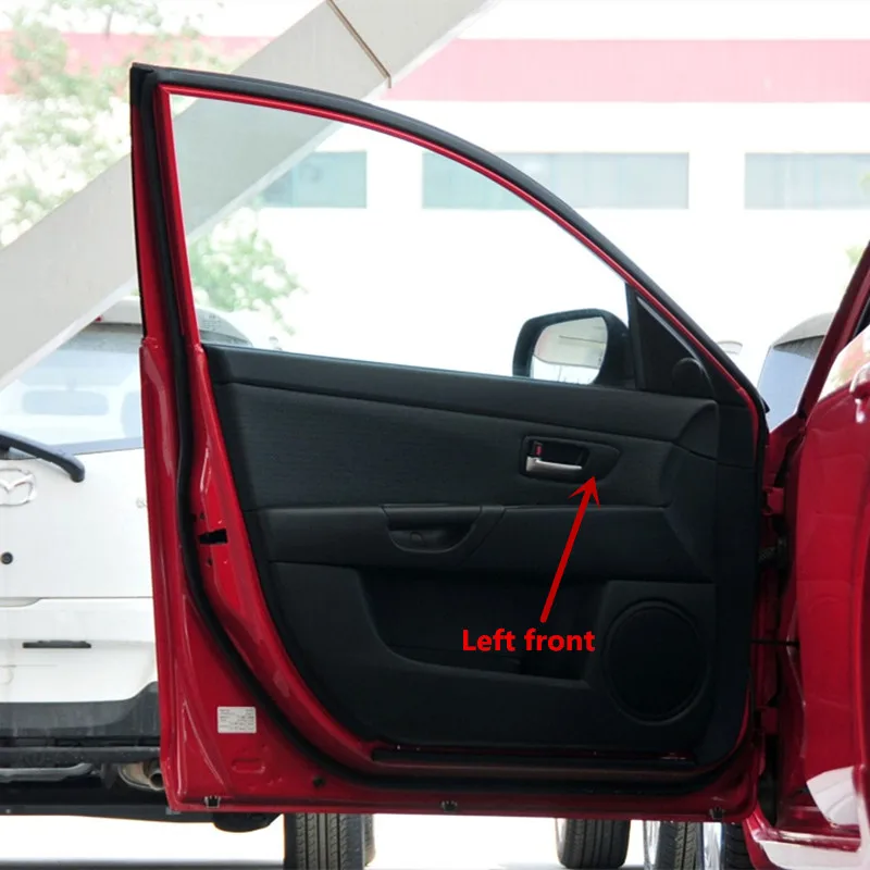 Дверные ручки внутренняя ручка Внешняя рамка дверные крышки черная рукоятка