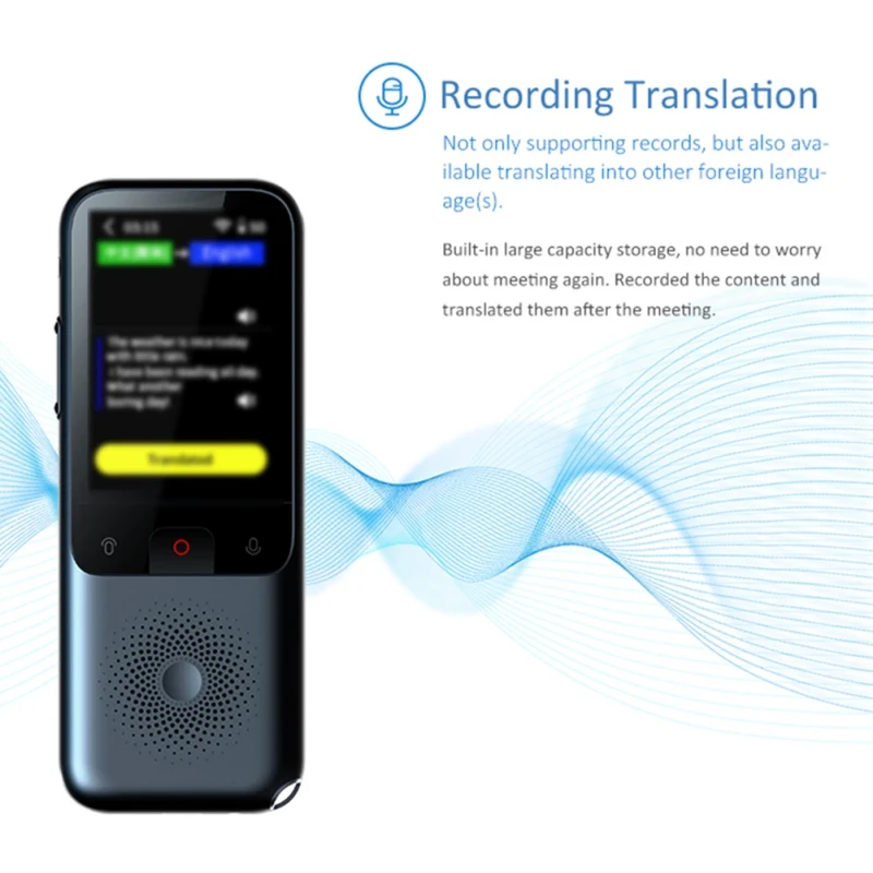 

T11 portable Intelligent voice translator Translator Real-Time Smart Voice Photo Translator 138 Languages Translation Offline