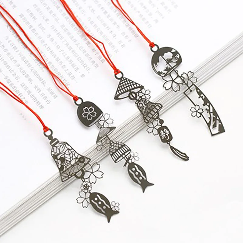 

10 шт. 3D стерео Изысканная ажурная металлическая Закладка рекламный подарок для девочек Студент чтение канцелярские принадлежности для шко...