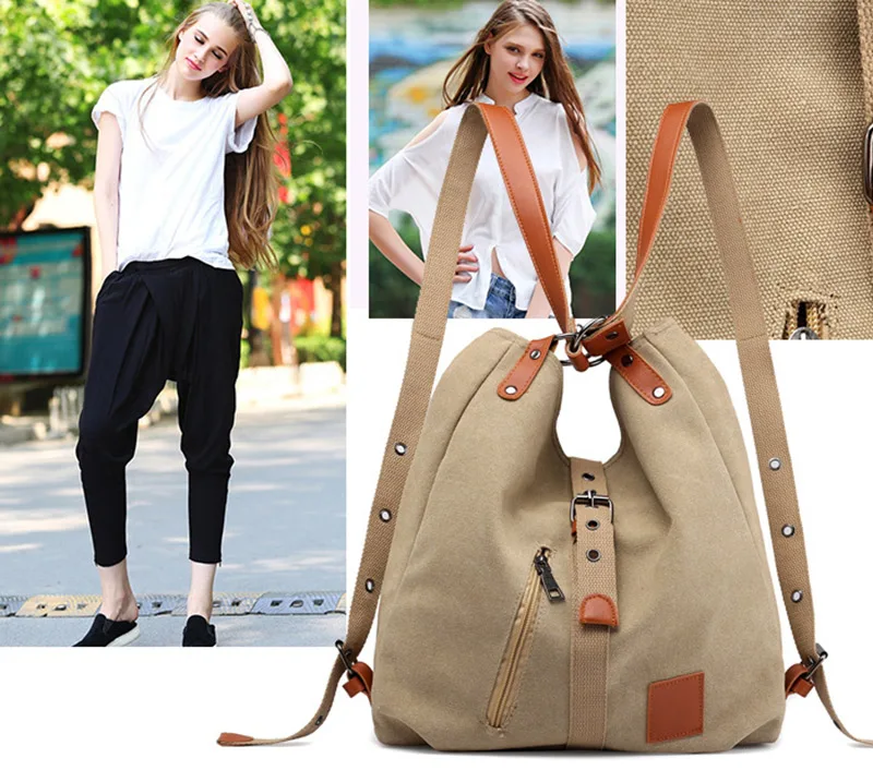 

canvas shoulder bag for women