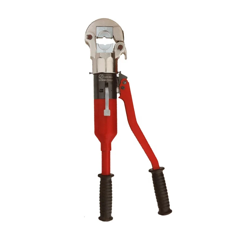 

QZD-300A open type hydraulic crimping pliers cable lug Hose crimping tool 16-300mm2 hexagon Hand Operation Crimper