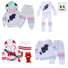 Электронный звук DJ Marshmello цветок конфеты Band Молодежный Набор 3D большие дети комплект из двух частей для девочек мальчиков Карнавал косплей одежда