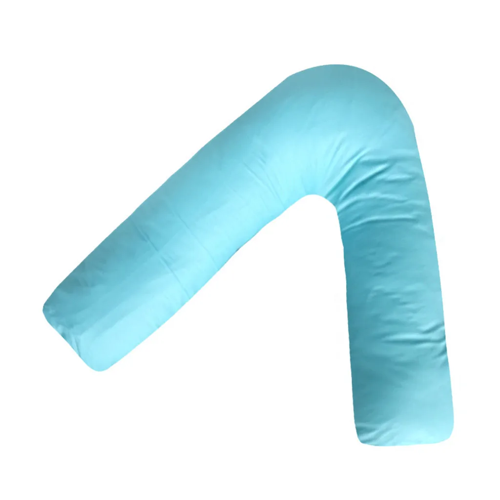 Sleeping Support Pillow V Shaped Pillowcase Pregnency Nursing Case Women Body Neck Back | Дом и сад