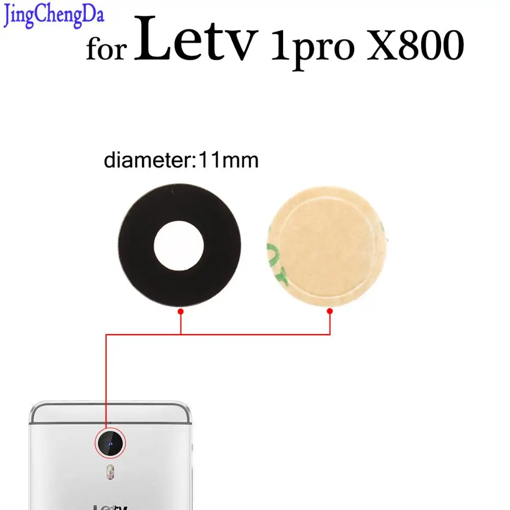 JCD для Letv Leeco Le Max 2/Pro/1s/1 Сменный стеклянный объектив камеры X900 Max2 X820 X500 X600 X620 2