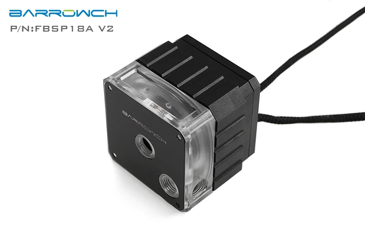 Barrowch FBSP18A V2 18 Вт насосы с ШИМ LRC 2 0 алюминиевой крышкой радиатора полностью