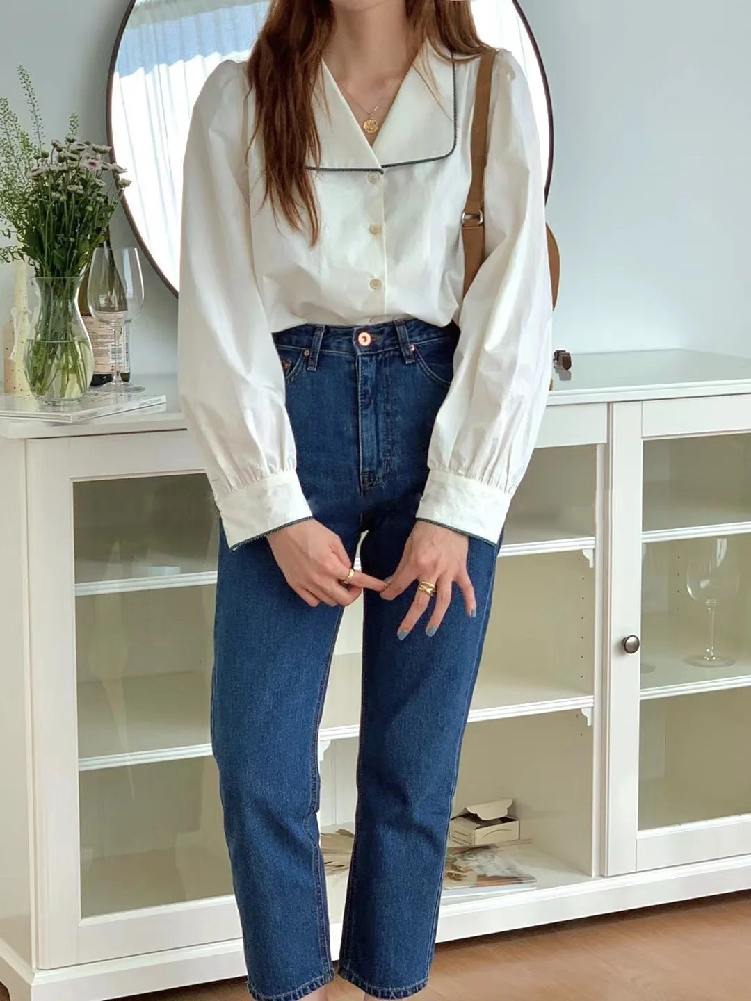 Рубашки для женщин 2021 весенние осенние хлопковые топы с длинным рукавом