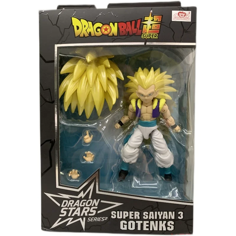 

BANDAI Dragon Ball Super Dragon Stars Super Saiyan 3 Gotenks Action PVC WORLD FIGURE COLOSSEUM Model Christmas Present Toy