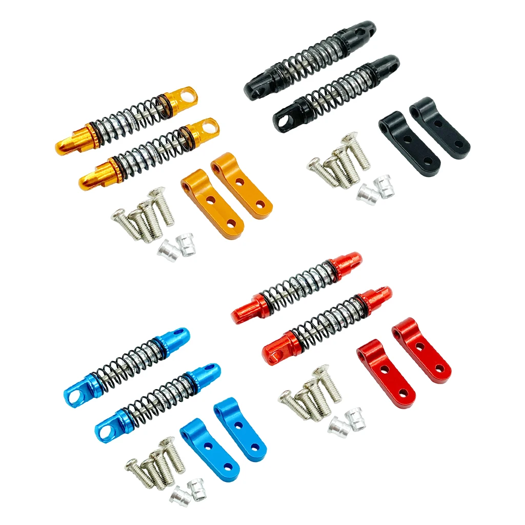 

2x RC Car Shock Absorbers Damper Accessory Fit for WPL D12 RC Car Replacement Spare Parts Upgrade