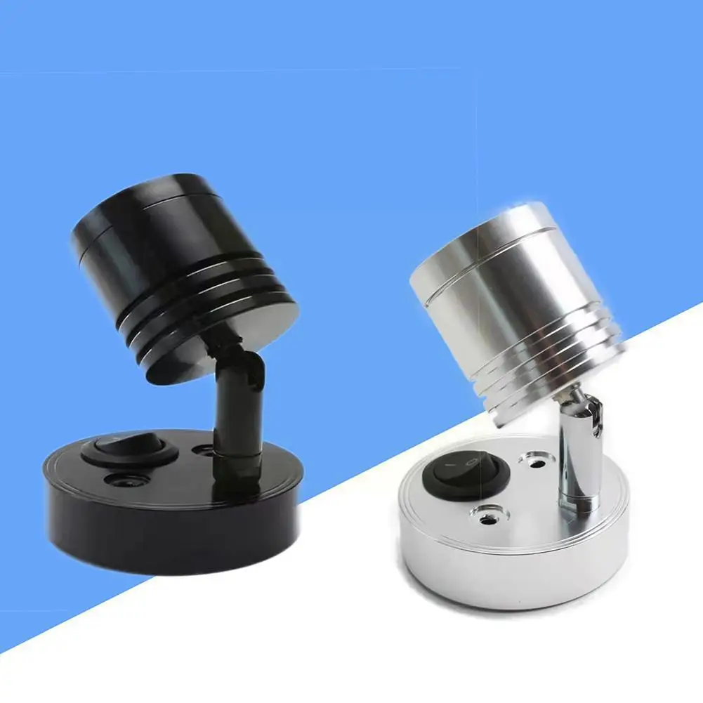 Лампа для чтения с USB-выключателем светодиодный прицеп трейлера прикроватный