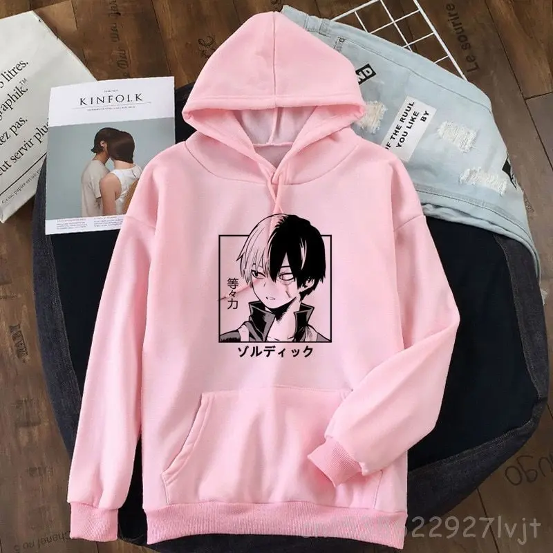 

My Hero Academia Women Hoodies Harajuku Aesthetic Camisas Pullover Sweats Hoodie Fashion Janpan Sweatshirts Haajuku Sweatshirt