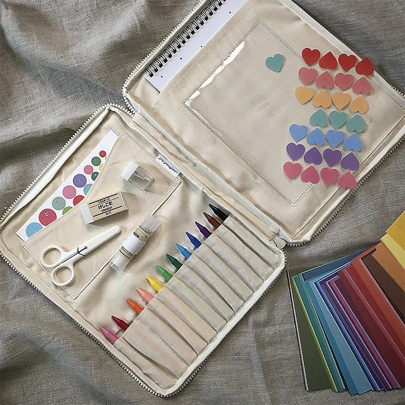 

Multifunction Large Capacity Paint Brush Bag Artist Watercolor Draw Pen Paint Roll Up Canvas Brush Case Storage Bag