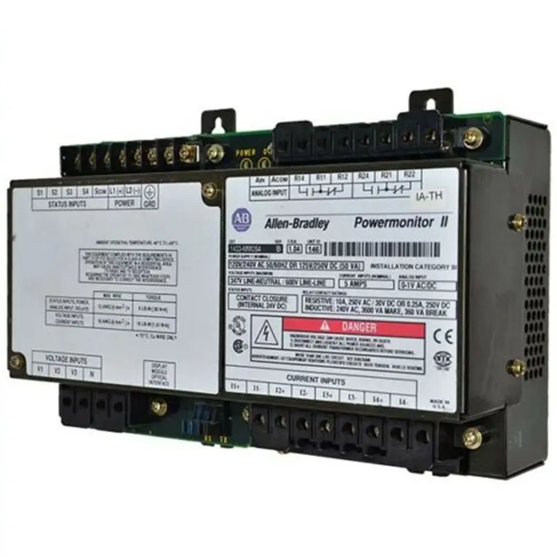

Бесплатная доставка, Allen Bradley AB 140-NSC 1403-MM05A PowerMonitor II, используемый модуль дисплея
