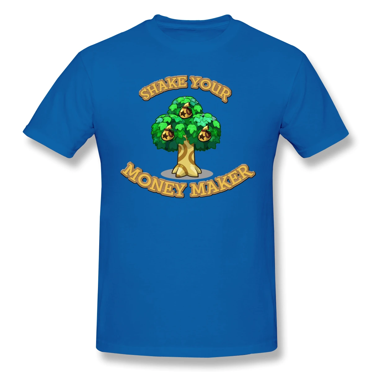 Футболка с надписью Shake Your Money Maker Забавные футболки круглым вырезом 100% хлопок