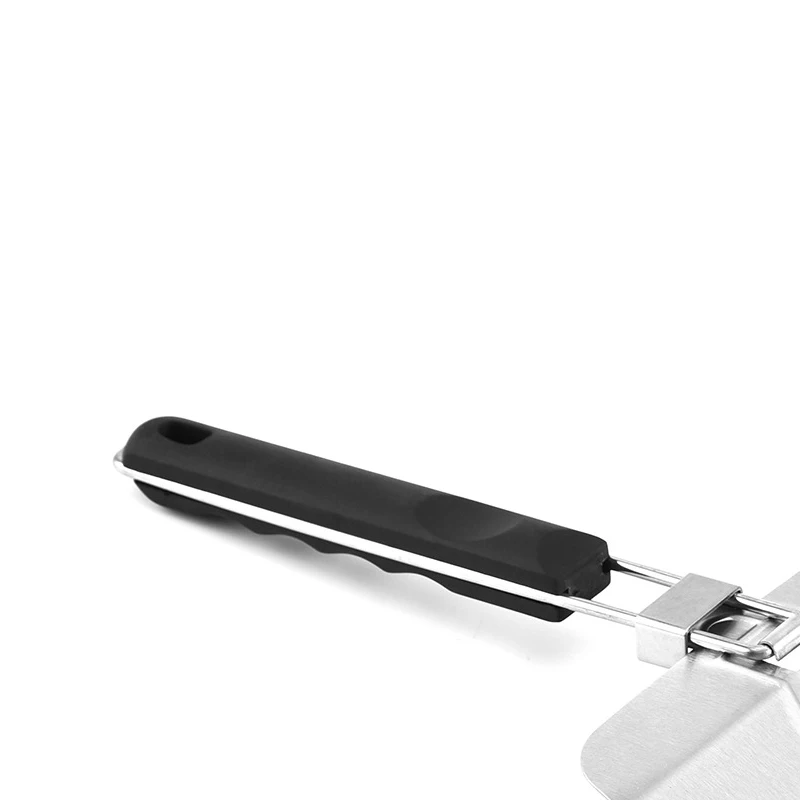 Folding Stainless Steel Pizza Shovel Square Cake Baking Accessories Transfer Tools with Anti-slip Handle | Дом и сад