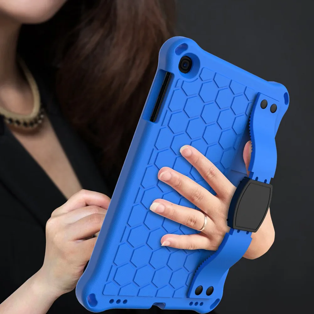 

For samsung galaxy tab a 10.1 T510 T515 case 2019 with straps for kids tablet cover for samsung galaxy tab a case SM-T290 T295
