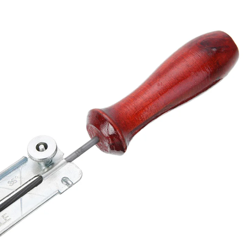 3/16 Inch 4.8mm Round Flat Sharp Sharpening Sharpener Force File Files Holder Handle Kit Chainsaw Chain Tools | Инструменты