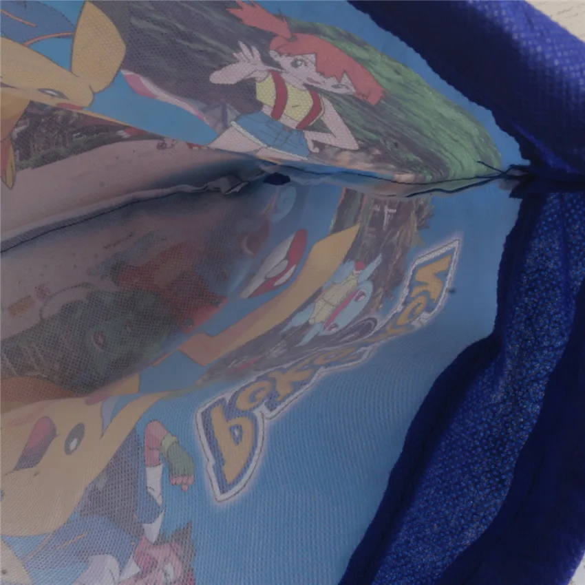 

Anime Pokemon Storage bag Pikachu Action man Toys Birthday Party Decor Kids Christmas Gifts
