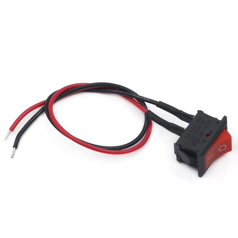 Push button switch waterproof small car circuit wire speaker electrical mini boat shape round line | Электроника