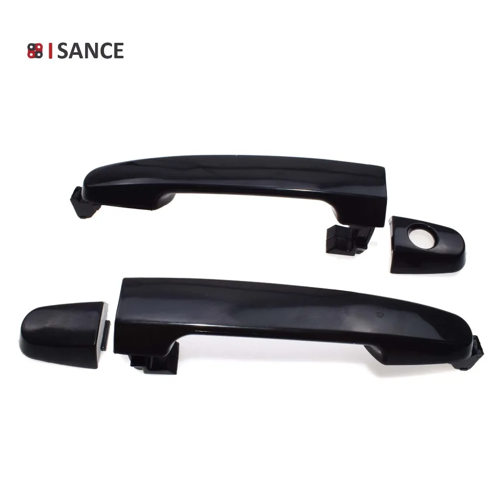 ISANCE внешняя дверная ручка задняя передняя L + R для Toyota Camry Corolla Matrix RAV4 Yaris Solara Prius