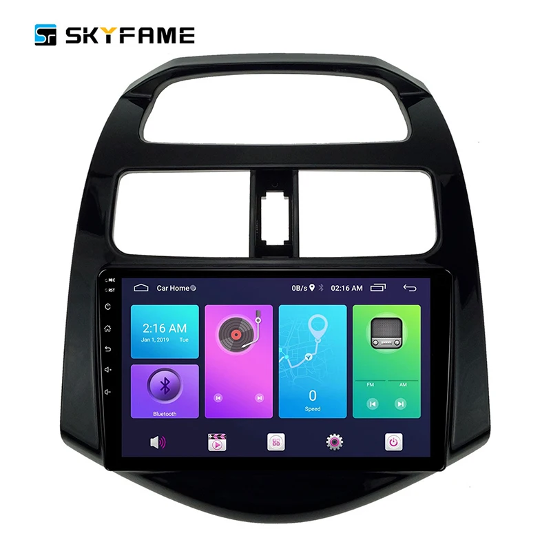 

SKYFAME 4+64G Car Radio Stereo For Chevrolet Spark 2010-2014 Android Multimedia System GPS Navigation DVD Player