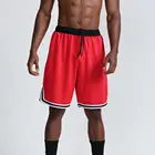 Шорты мужские для баскетбола, спортивные тонкие быстросохнущие свободные короткие штаны для спорта на открытом воздухе, летние повседневные Модные