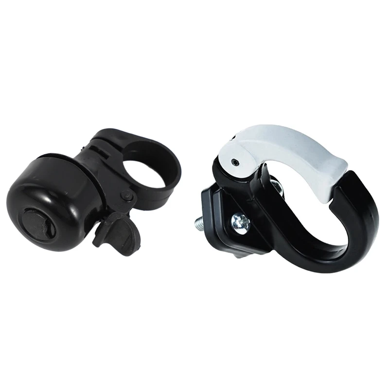 Metal Ring Handlebar Bell Alarm Horn Sound for Bike &amp Xiaomi Mijia M365 Electric Scooter Front Hook Hanger | Спорт и развлечения