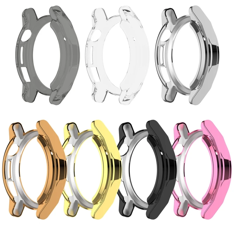 

For -Huawei Watch-GT Runner Smartwatch Bumper Case Soft Durable Screen Protector Shell Shockproof Screen Protector Cover