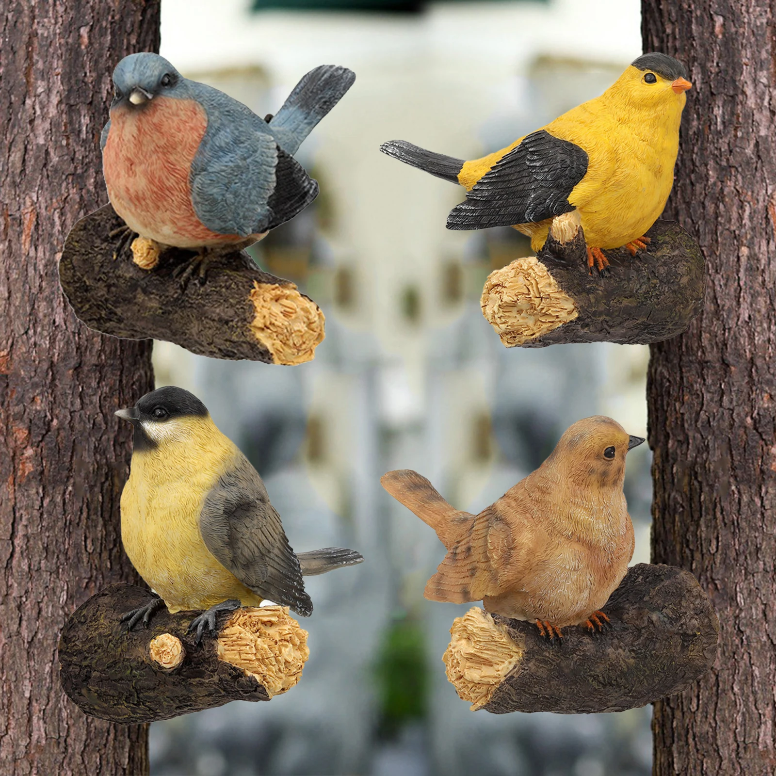

Novelty Bird Model Home Decor Outdoor Hanging Crafts Toys 3-8 Years Old