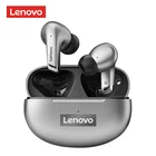 Мини Bluetooth-наушники Lenovo LP5, 9D стерео, спортивные водонепроницаемые беспроводные наушники для iPhone 13, Xiaomi, Bluetooth-наушники