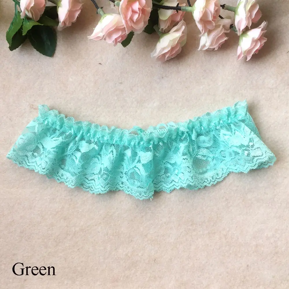 Style 4 green 1 шт.; сезон весна-лето; модное сексуальное женское кружевное белье с цветочным узором и бантом для свадебной вечеринки; нижнее белье для косплея; Подвязки для ног; пояс на подтяжках - Цвет: Style 4 green