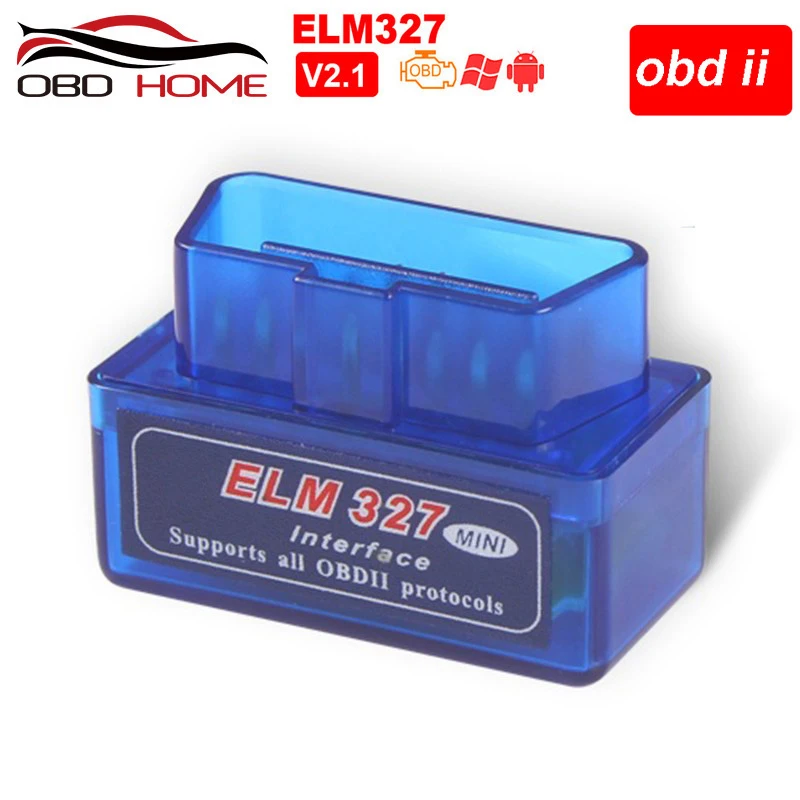 Автомобильные аксессуары OBD2 Мини Elm327 V1.5 V2.1 Elm 327 V 1 5 OBD 2 диагностический