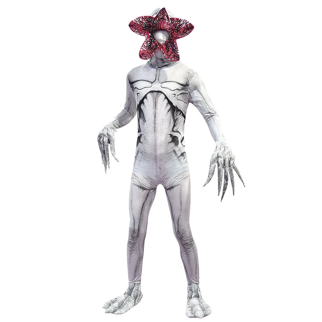 Demogorgon костюм на Хэллоуин для детей странные вещи человек-пожиратель цветок