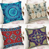 bei hot fashion cotton pillowcases sofa car cushion cover linen short plush pillow household products cozy home decorate 4545cm