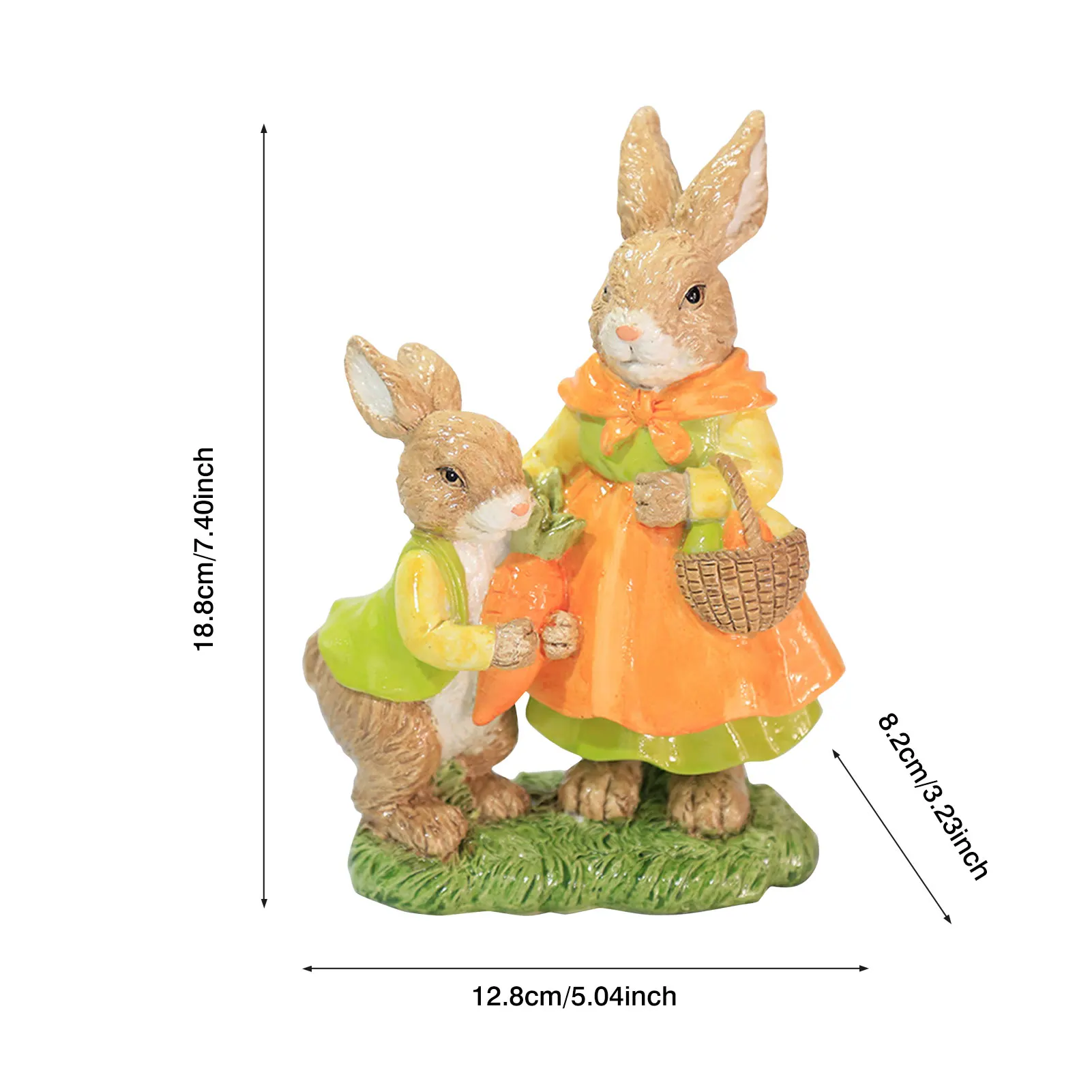 

Easter Gift Cute Bunny Bedroom Room Decoration Children's Room Easter Bunny Table Decoration Easter Desktop Accessories
