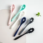 Силиконовая лопатка для макарон, ложка-дуршлаг для спагетти, термостойкая ложка-ковш, ложка для слива, кухонный инструмент, посуда, гаджет