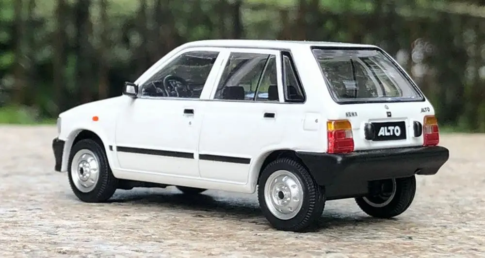 1/43 Suzuki Alto 1995 белый ограниченный выпуск литье под давлением модель автомобиля коллекция подарок
