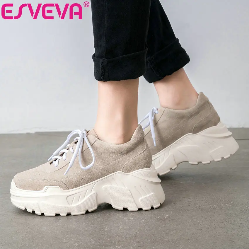 Женские туфли лодочки на платформе ESVEVA из искусственной кожи вулканизированной