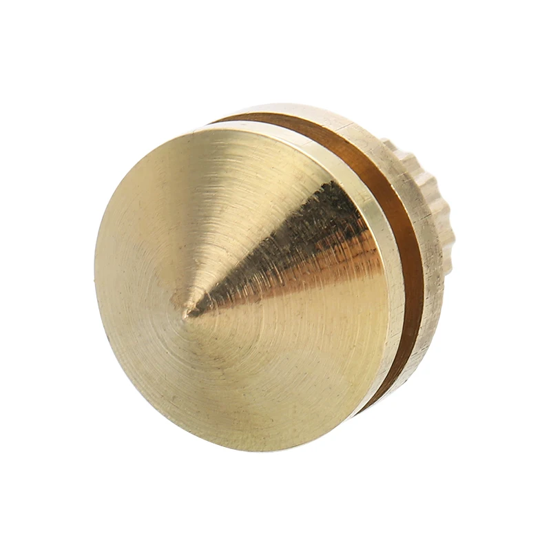 8 шт. высокое качество Медь акустические шипы изоляционные подставки + база