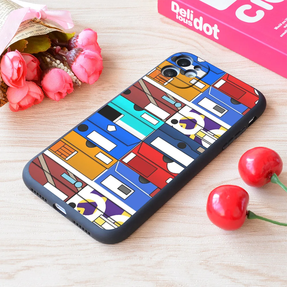 

For iPhone Sneaker Head Print Soft Matt Apple iPhone Case