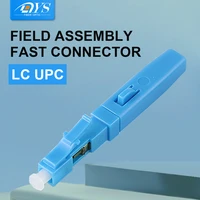 50pcs lc upc ftth rapid optical fiber fast connector sm quick connector lc cold splice embedded type