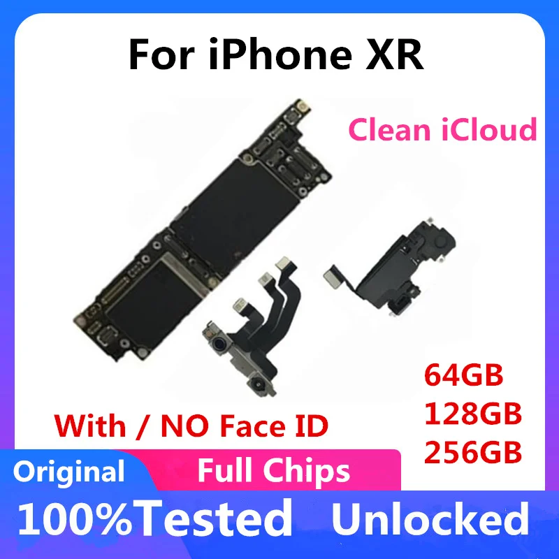Оригинальная разблокированная материнская плата для iPhone XR логическая основная с