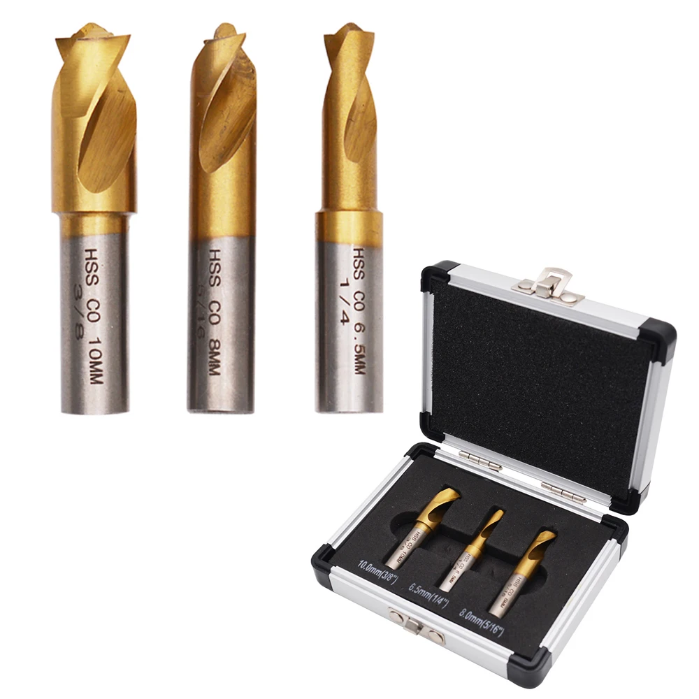 3 шт. прочные сверла из быстрорежущей стали с шестигранной головкой | Инструменты