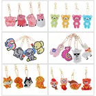 HUACAN специальная форма Бриллиантовая картина брелок Алмазная вышивка брелок сумка мозаика аксессуары подарок