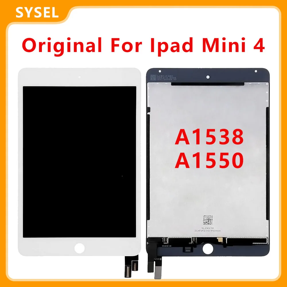 Оригинальный ЖК дисплей для Ipad Mini 4 A1538 A1550 сенсорный экран дигитайзер панель