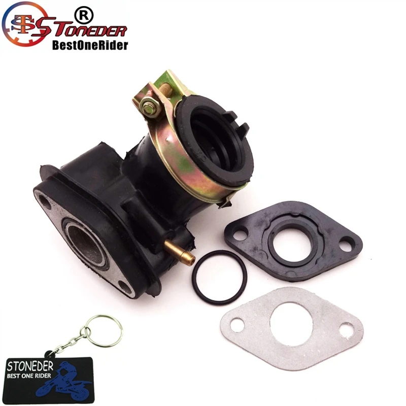 Впускной коллектор двигателя STONEDER впускная труба Комплект прокладок для GY6 50cc