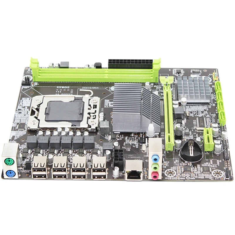 X58 LGA1366 настольная материнская плата M-ATX Gigabit Ethernet Поддержка DDR3 REG ECC Серверная