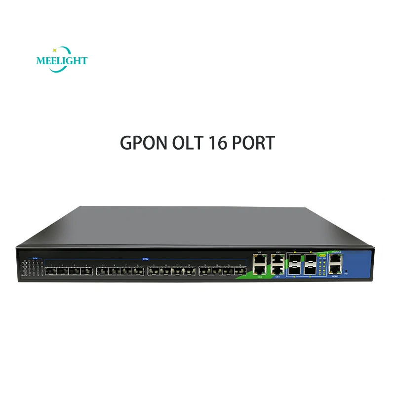 

16 PON Smart WEB GPON OLT optical communication devices 1 to 128 compatible with Huawei ZTE Cisco ONU