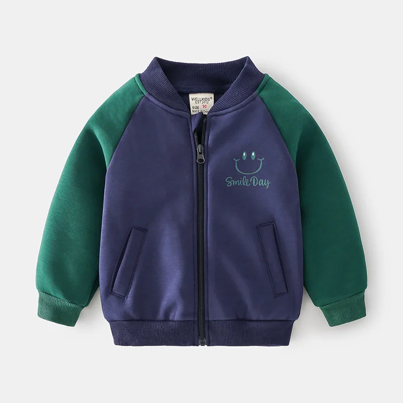 Осенний детский тренчкот для мальчиков Детские флисовые куртки детская одежда